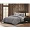 Mossy Oak Nativ Living Corduroy Comforter Bed Set, Charcoal Gray