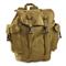 Brooklyn Armed Forces German Military Style 22L Alpine Rucksack, Olive Drab
