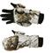 DSG Outerwear Women's Flip-top 3.0 Mittens with Glove Liners, Realtree Edge Snow