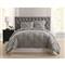 Truly Soft Pleated Comforter Set, Gray