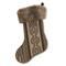 Wooded River Lodge Lux Christmas Stocking