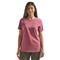 Wrangler Women's Riggs Workwear Short Sleeve Performance T-Shirt, Dry Rose