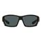 Costa Men's Tuna Alley 580P Polarized Sunglasses, Matte Black/Grey