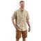 Carhartt Loose Fit Short-sleeve Plaid Shirt, Tan
