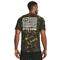 Under Armour Men's Freedom Tech Short Sleeve Shirt, Marine OD Green/White