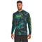 Under Armour Men's Iso-Chill Shore Break Hoodie, Camo, Still Water/lime Surge
