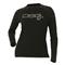 DSG Outerwear Women's Solid Long-Sleeve Fishing Shirt, Dark Charcoal