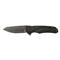 Buck Knives 843 Sprint Ops Micarta Folding Knife, Black