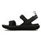 Under Armour Men's Fat Tire Hiking Sandals, Black/black/white