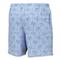 Huk Pursuit Small Palms Volley Swim Shorts, Crystal Blue