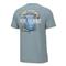Huk Men's Shore Lunch T-Shirt, Crystal Blue