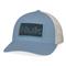 Huk Bold Patch Trucker Hat, Crystal Blue