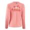 Columbia Women’s PFG Tidal Tee Palapa Palms Long Sleeve Shirt, Pink Pop