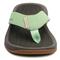 Grundens Women's Deck-Mate 3-Point Sandals, Pastel Green