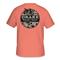 Drake Waterfowl Old School Circle T-Shirt, Peach Echo Light Heather