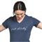 Dovetail Women's Get Dirty Tee, Dovetail Blue