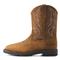 Ariat Men's Sierra Shock Shield H20 Waterproof Work Boots, Distressed Brown