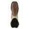 Ariat Men's Sierra Shock Shield Steel Toe Boots, Dark Brown/grass Green