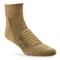 Farm to Feet Tactical Fayetteville Light Targeted Cushion Crew Socks, Coyote Brown
