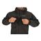 Dual zippered chest pockets, Black