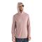 Free Fly Men's Bamboo Shade Hoodie, Heather Adobe Red