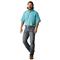 Ariat VentTEK Outbound Classic Fit Shirt, Turquoise Reef