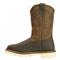Thorogood Men's American Heritage Wellington Square Toe 11" Work Boots, Crazy Horse / Pebble Brown