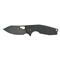 Fox Knives Yaru FX-527 TIPVD Titanium Folding Knife, Gray
