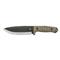 Fox Knives Bushman FX-609 OD Fixed Knife, Olive Drab
