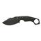 Fox Knives Monkey Thumper FX-633 Fixed Knife, G10, Black