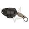 Fox Knives Monkey Thumper FX-633 Fixed Knife, Micarta, Olive Drab