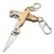 Brighten Blades Not So Heavy Metal Keychain Knife, Gold Digger