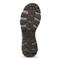 Rubber lug outsoles provide traction on a wide variety of surfaces, Brown