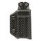 Clip & Carry Kydex Sheath for Leatherman Charge/ Charge+, Carbon Fiber Black
