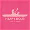 Life is Good Women's Happy Hour Kayak Crusher-Lite Vee Shirt, Raspberry Pink