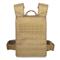 BulletSafe Tactical Plate Carrier Vest with NIJ Certified Level IV Body Armor Plates, Flat Dark Earth