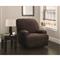 Stretch Sensations Sherpa Furniture Cover, Chocolate