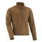 U.S. Military Surplus Beyond L2 PCU Quarter Zip Long Sleeve Pullover With Zip Pocket, New, Coyote