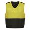3M reflective piping front and back, Yellow/navy