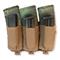 6 compartments secure 3 rifle mags and 3 pistol mags, Coyote