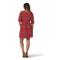 Wrangler Retro Women's Peasant Sleeve Dress, Red