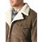 Snap-flap chest pockets with "W" stitching, Namad/tan