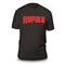 Rapala Next Level T-Shirt, Charcoal/red