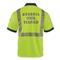 Spanish Traffic Police Surplus Hi Vis Short Sleeve Shirt, New, Hi-Vis Yellow