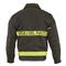 Italian Fire Service Surplus Aramid Firefighters Shirt Jacket, Like New, Black
