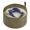 Belgian Military Surplus Canvas Water Bowls, 3 Pack, New