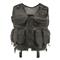 Italian Police Surplus Tactical Plate Vest with Pouches, Used, Black