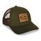 Drake Leather Patch Mesh Back Cap, Olive