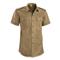Italian Military Surplus Short Sleeve Field Shirts, 2 Pack, New, Khaki