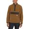 Carhartt Men's Relaxed Fit Fleece Snap Front Jacket, Carhartt® Brown